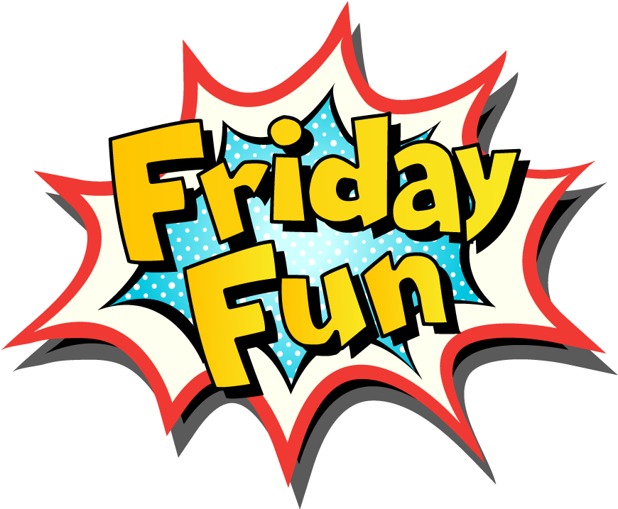 Related Friday Fun Clipart - Pop Art Stickers Png (918x735)