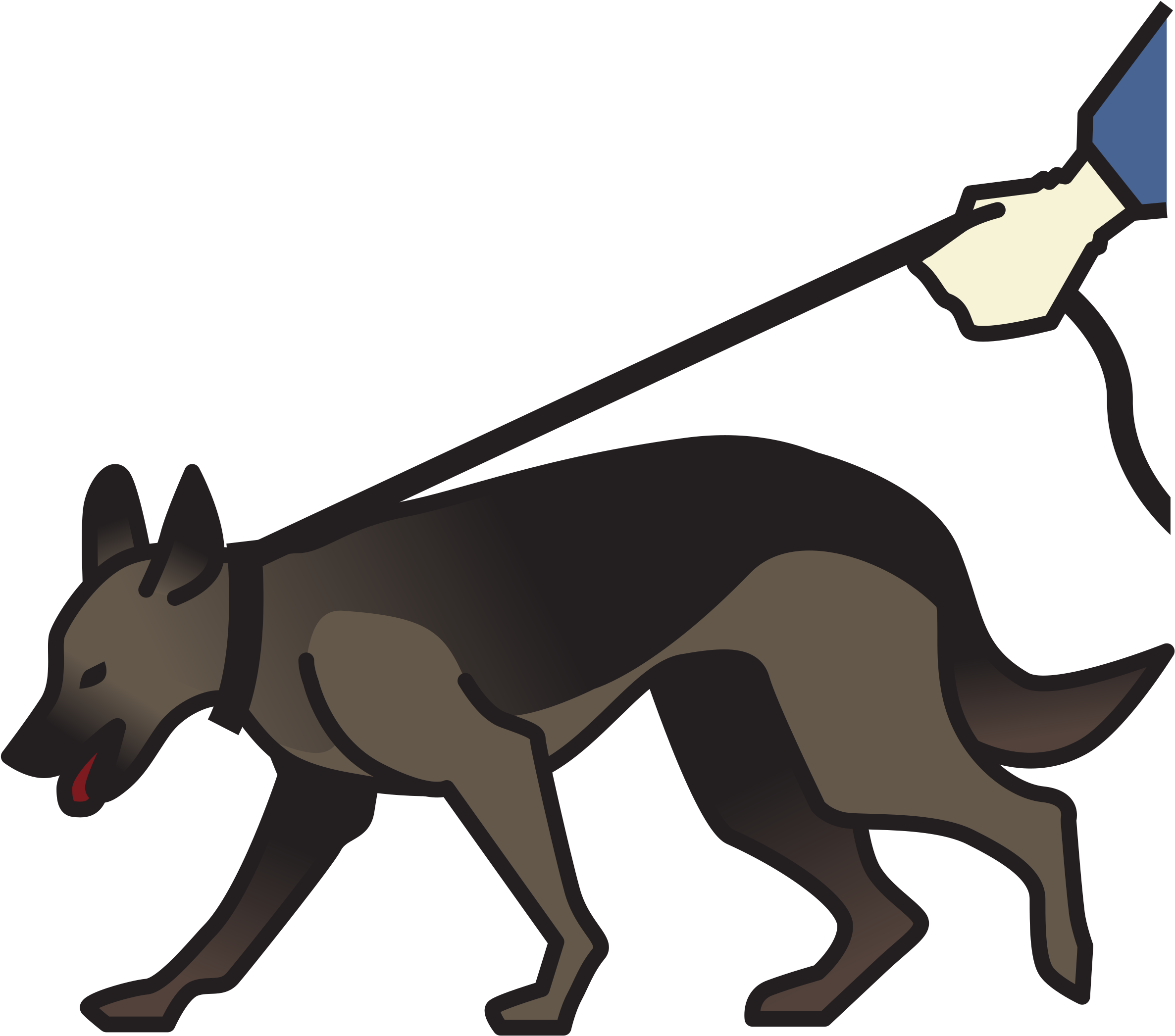 Police Dog - Police Dog Cartoon Png (2400x2120)