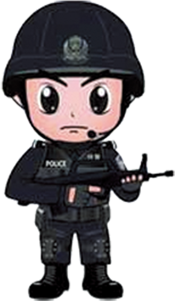 Police Officer Cartoon Swat Clip Art - Policia Swat Animado (827x1169)