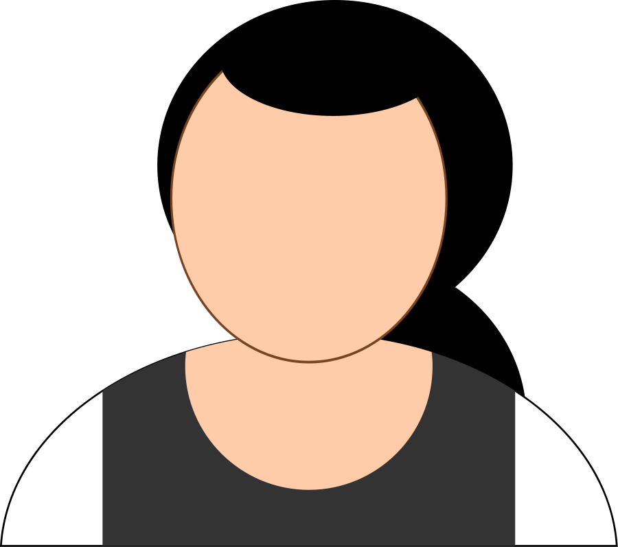 Pretty Lady Clipart - Faceless Woman Clipart (2400x2126)