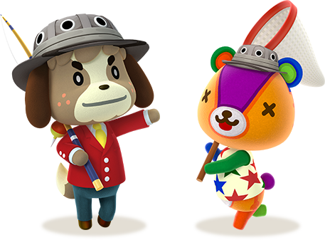 Minigames, Too - Digby Animal Crossing Model (457x337)