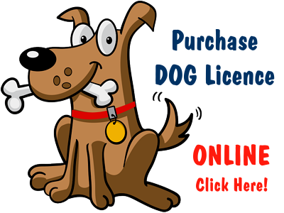 Purchase Dog Licence Online - Dog With A Bone (400x300)