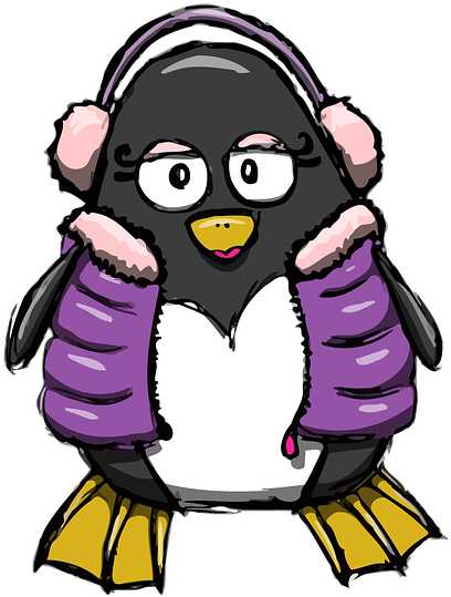 Animal, Anthropomorphized Animals, Bird, Penguin - Penguin (564x750)