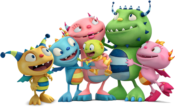 Hug Clipart Monster - Familia De Henry El Monstruito (603x381)