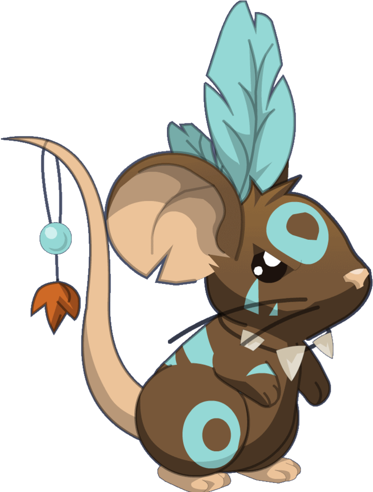 Ιмαgε • Жжж Жжж - Transformice Mouse Shaman (819x976)