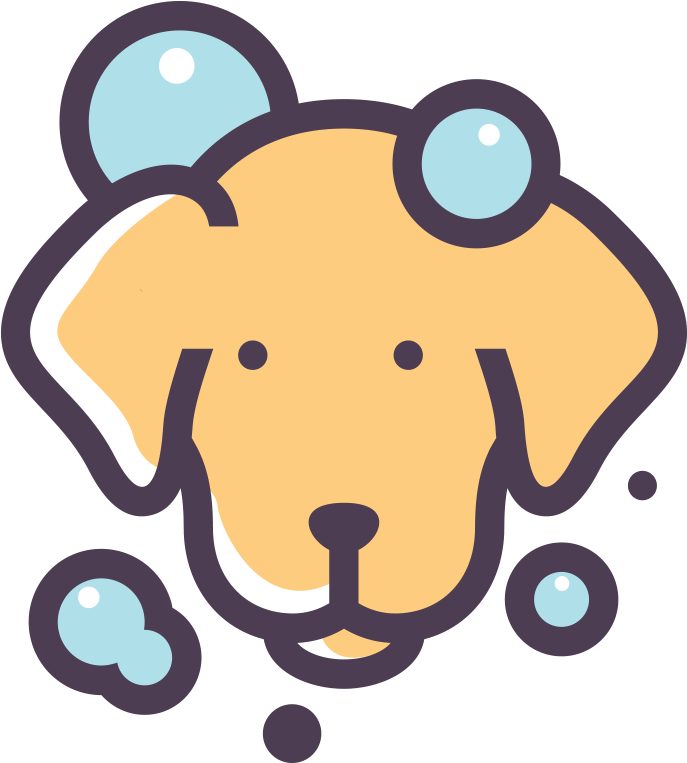 Dog Groomer Service Logo - Dog Groomer Service Logo (768x768)