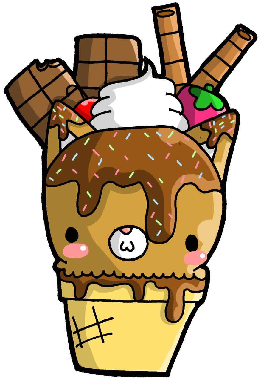 Cartoon Ice Cream - Ice Cream Cute Cartoon (900x1292)