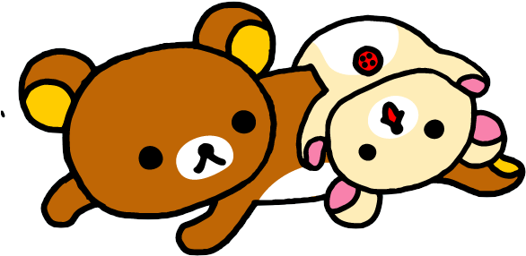 Solo Se Debe Borrar El Fondo Y Listo - Rilakkuma Wallpapers Para Iphone (596x322)