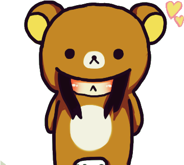 Png Girl Rilakkuma By Takemetoneverland07 - Rilakkuma (370x342)