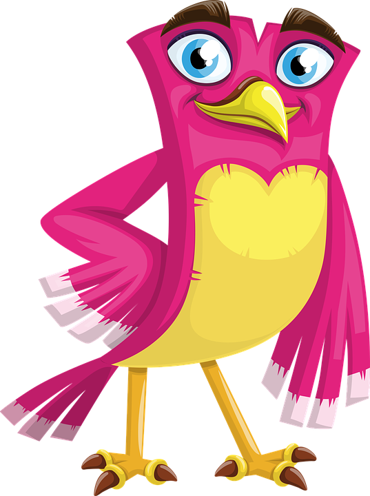 Cute Bird Clipart 12, Buy Clip Art - Sexy Female Bird (537x720)