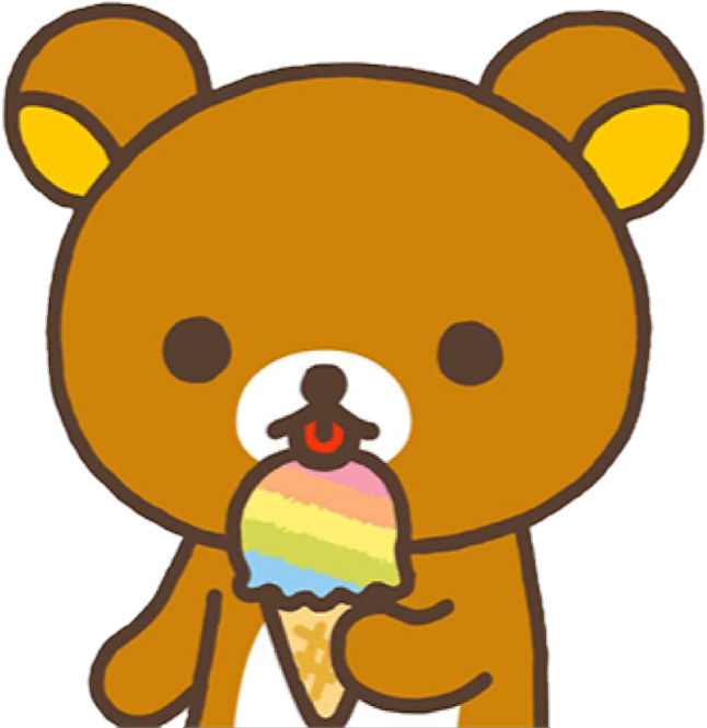 "rilakkuma Clipart" Card From User Uisumbaewa In Yandex - Kawaii Rilakkuma (646x665)