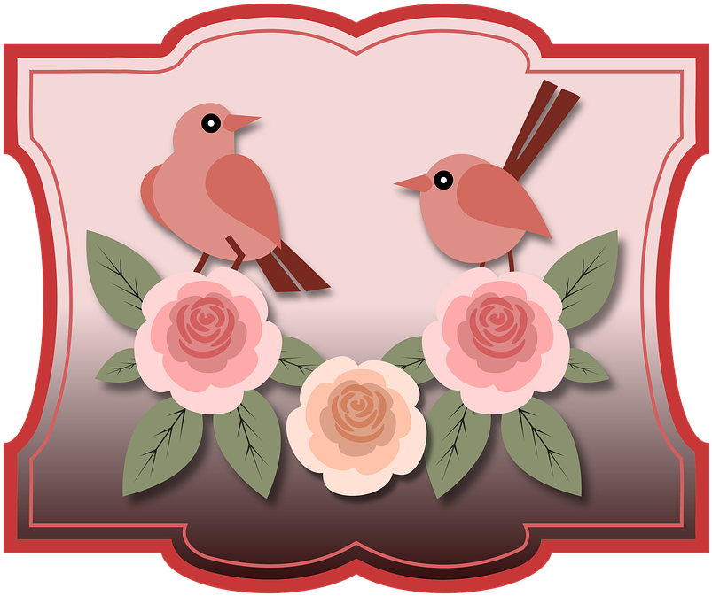 Pink Owl Clipart 29, Buy Clip Art - Birds On Branch 5'x7'area Rug (894x720)