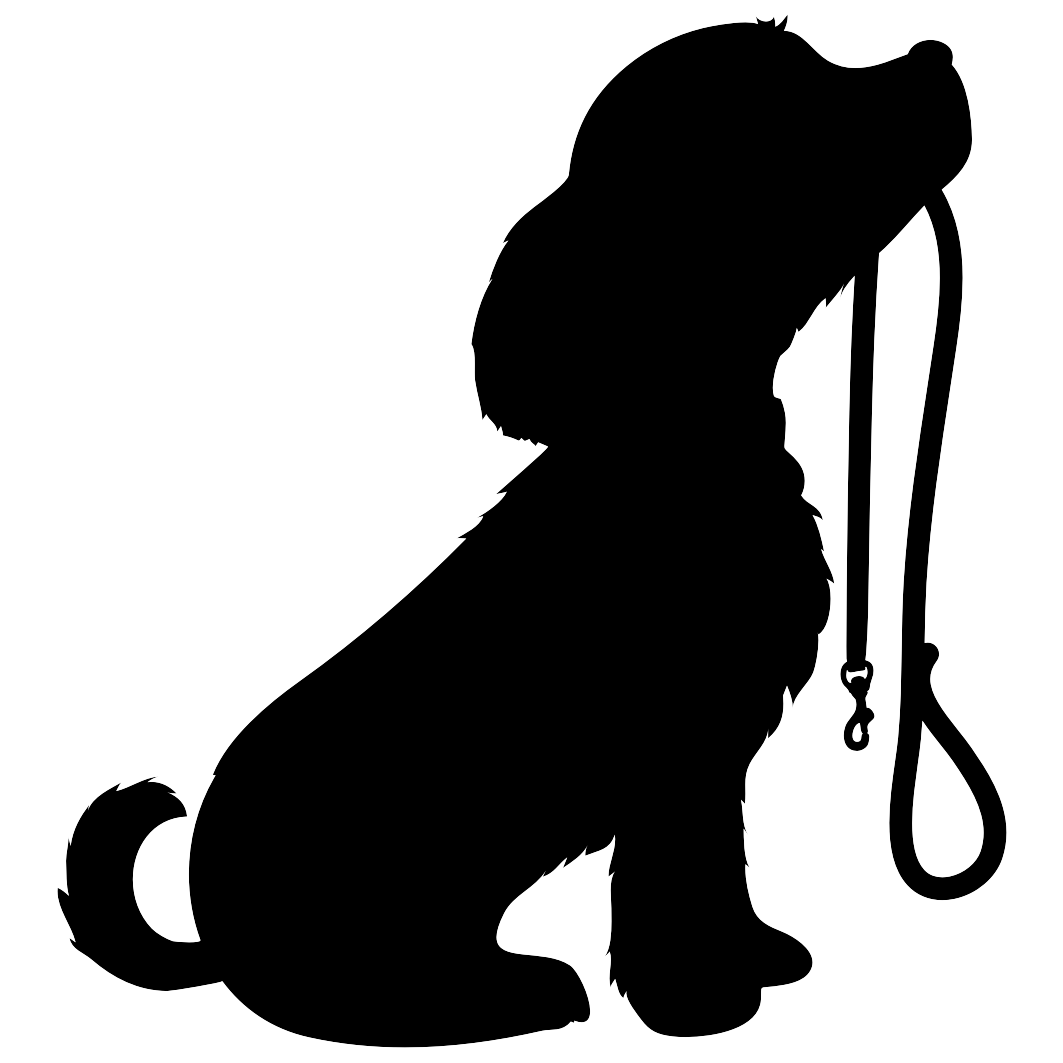 Share - Dog Silhouette (1063x1063)
