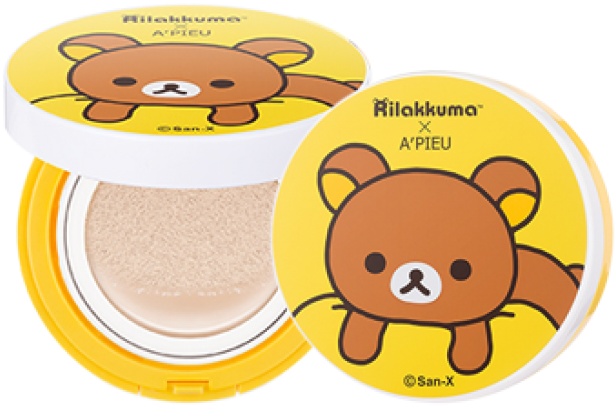[rilakkuma X A'pieu] Air-fit Cushion Xp Spf50 /pa 14g*2 - Apieu Air-fit Apieu Cushion Xp Set #21 [rilakkuma Edition] (800x509)