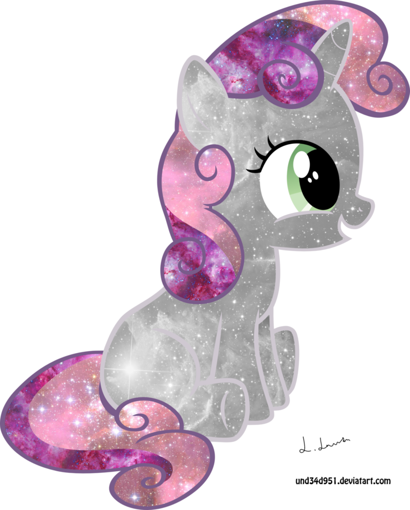Clever Sweetie Belle Space Pun By Und34d951 - Sweetie Belle (802x997)