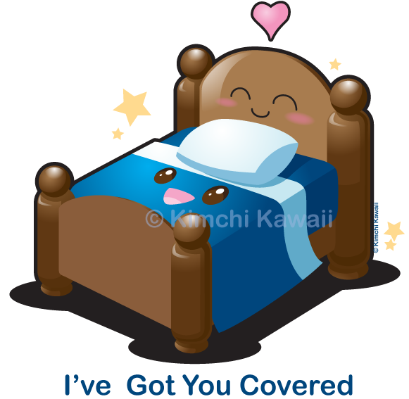 I've Got You Covered By Kimchikawaii - Got You Covered Pun (600x600)