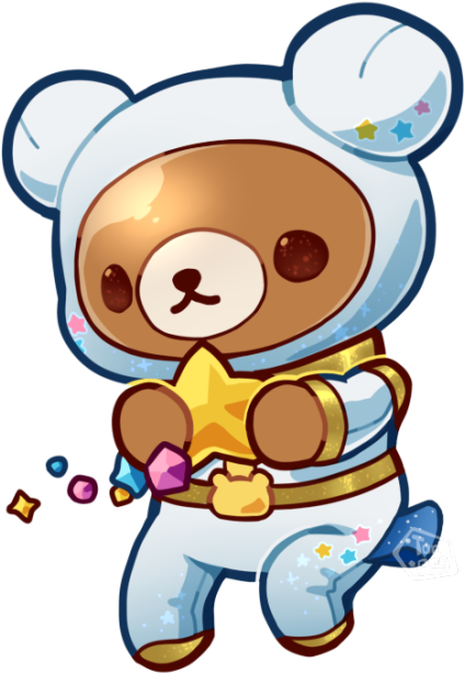 Recent Commission Of A Rilakkuma Drawing - Cartoon (500x641)