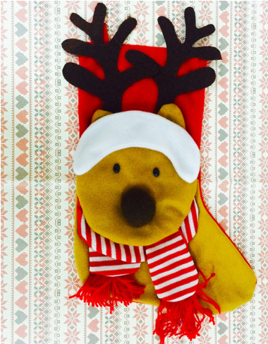 Sob Nebo Santa Claus - Women Winter Warm Christmas Gift Bag Jewelry Sock Cute (600x720)