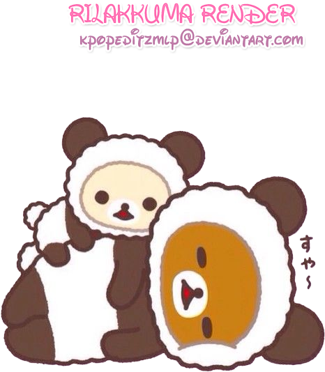 Rilakkuma Render By Kpopeditzmlp - Rilakkuma (500x672)