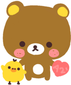 Rilakkuma And Little Duck Draw By Thekarinaz - Cute Rilakkuma Png (320x426)