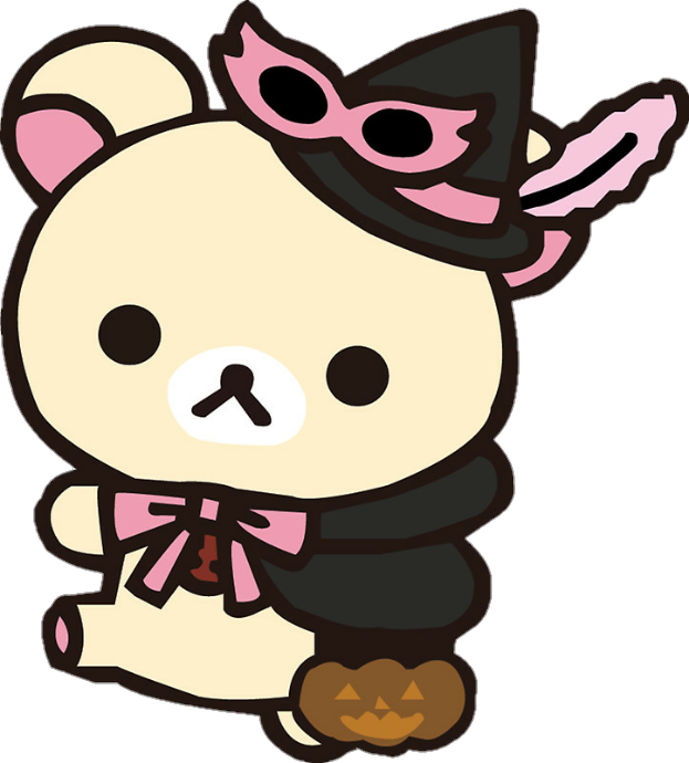 #korilakkuma #halloween #rilakkuma - Cartoon (623x690)
