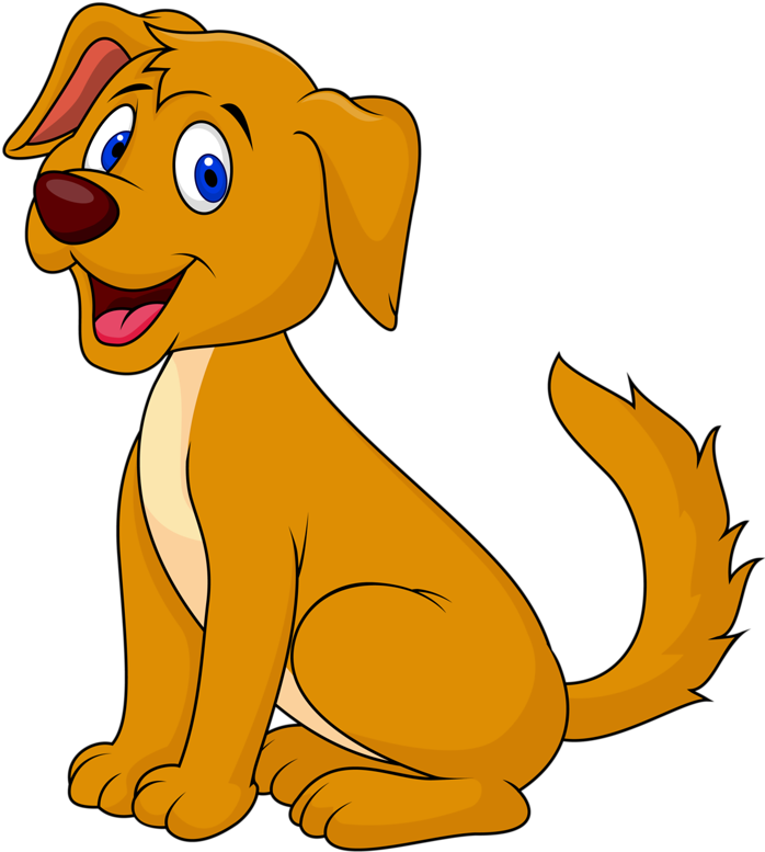 Cartoon - Hund - Cartoon Image Of Dog (706x800)