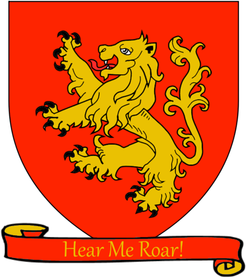 Coat Of Arms Of House Lannister - House Lannister (500x599)