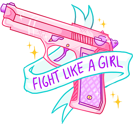Fight Like A Girl (500x490)