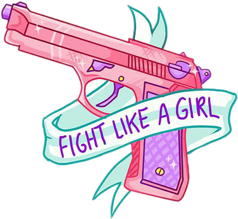 Tumblr Bff Bestfriendforever Cool Kawaii Pretty Bestfri - Fight Like A Girl (1024x1024)