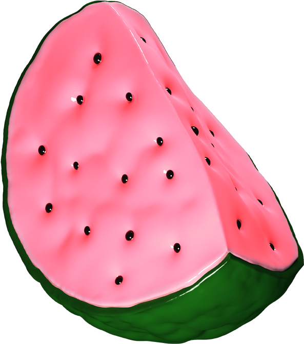 Watermelon Background Tumblr - Watermelon Png (594x677)
