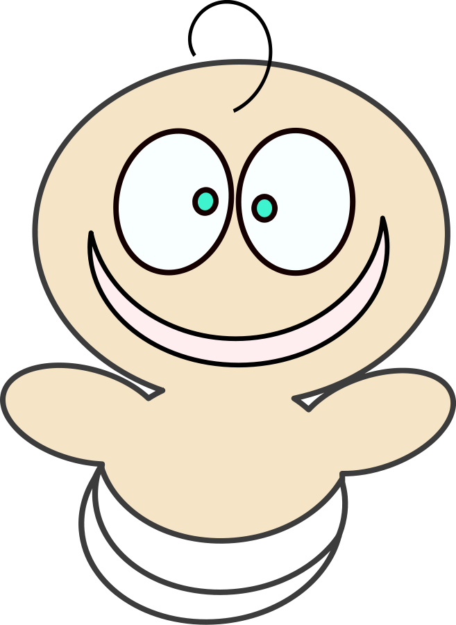 Baby Svg Vector File, Vector Clip Art Svg File - Clip Art (657x900)