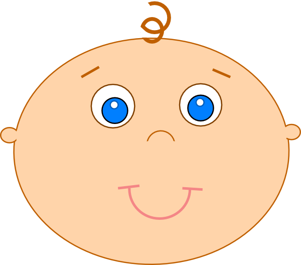 Happy Baby 2 Clip Art - Clip Art (600x528)