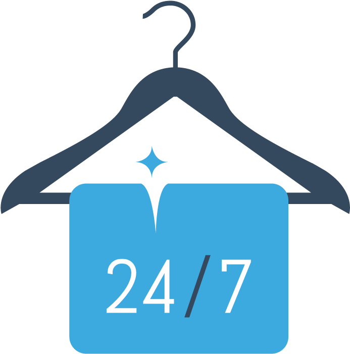 Zoom Into 24/7 Dry Cleaning And Laundry - Dry Cleaning 24 7 (833x833)