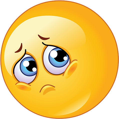 Sad Emoji Png Images Transparent Free Download - Sad Emoticon (500x500)