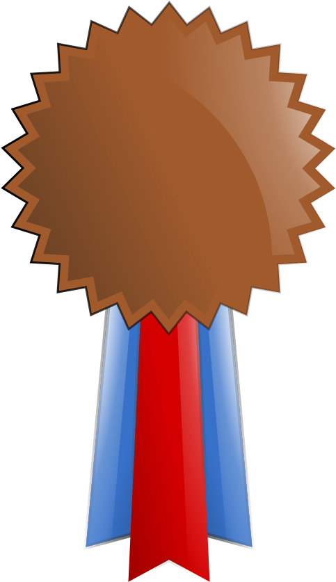 Bronze Medal Clipart - Clip Art Bronze Medal (900x900)
