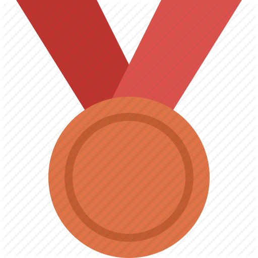 Bronze Medal Icon Stock Vector - Bronze Medal Icon Png (512x512)