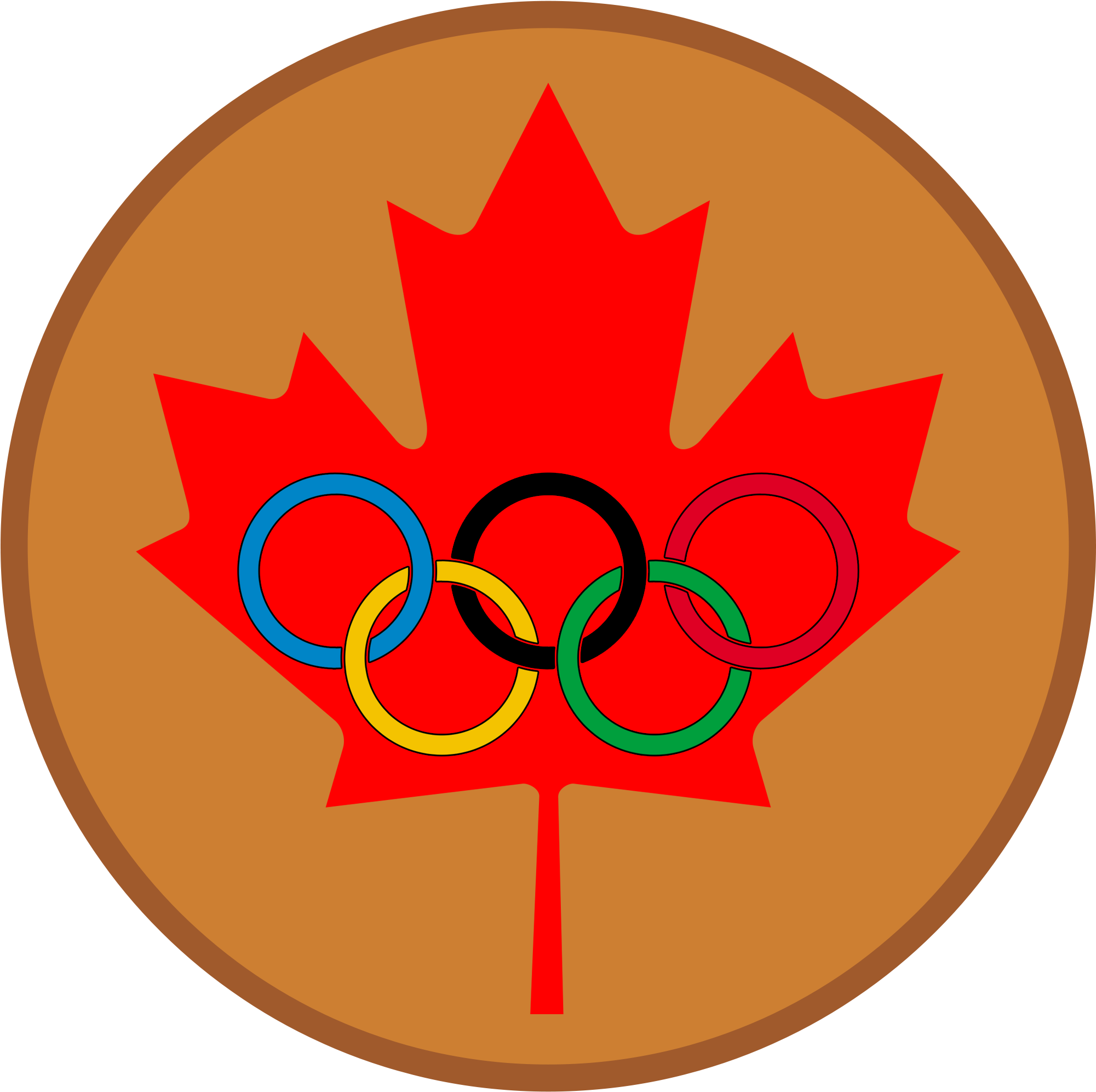 Bronze Clipart Olympic Medal - Olympic Bronze Medal Clipart (2000x2000)