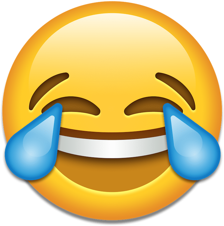 Laugh So Hard Until You Cry With This Little Emoji - Tears Of Joy Emoji (800x800)