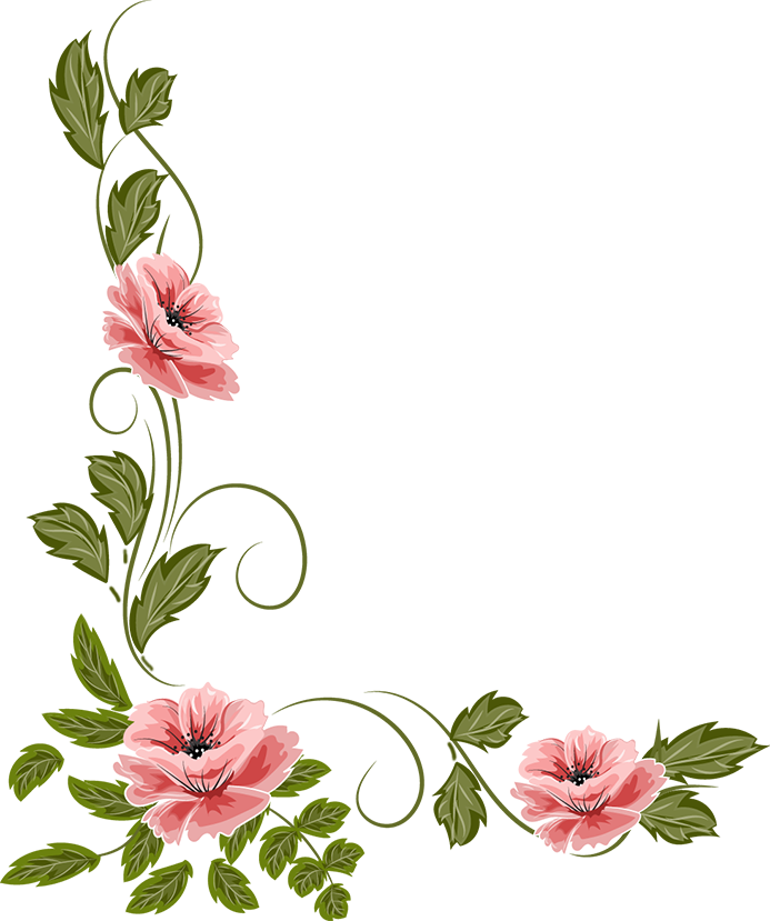 Flowers, Painting Illoustrator, Png File - Flowers Images Png File (693x829)