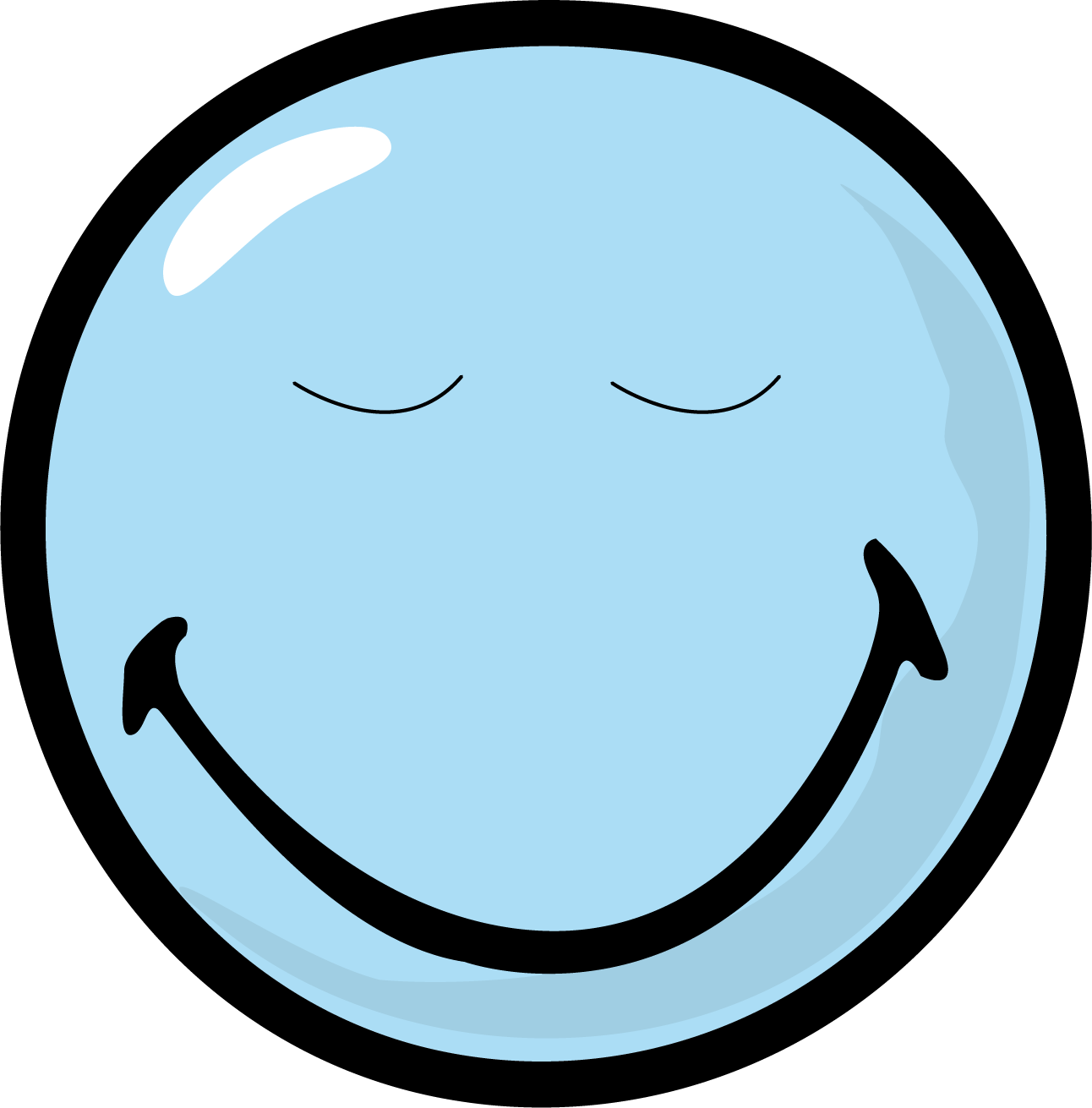 Listen Face Smiley Clipart - Smiley Tribes| 16x20 Mini Poster (1292x1311)