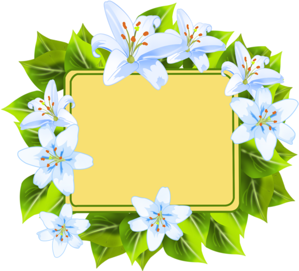 Labels, Scraps, Png - Lily Family (600x536)