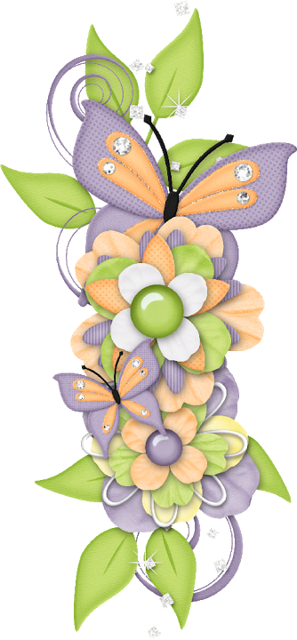 Llegó La Primavera Grupo Ilustraciones Primavera - Scrapbooking (334x720)