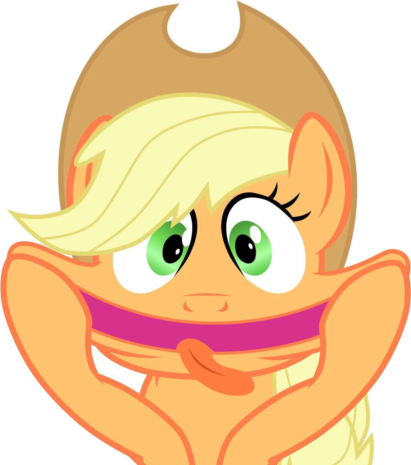 Chipmagnum, Funny Face, Safe, Simple Background, Transparent - My Little Pony Funny Faces (1476x1537)