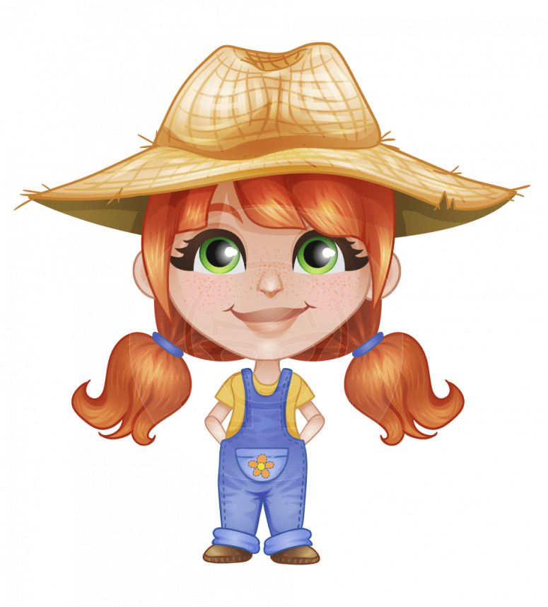 Farm Woman Cliparts - Cartoon Farmer (775x858)