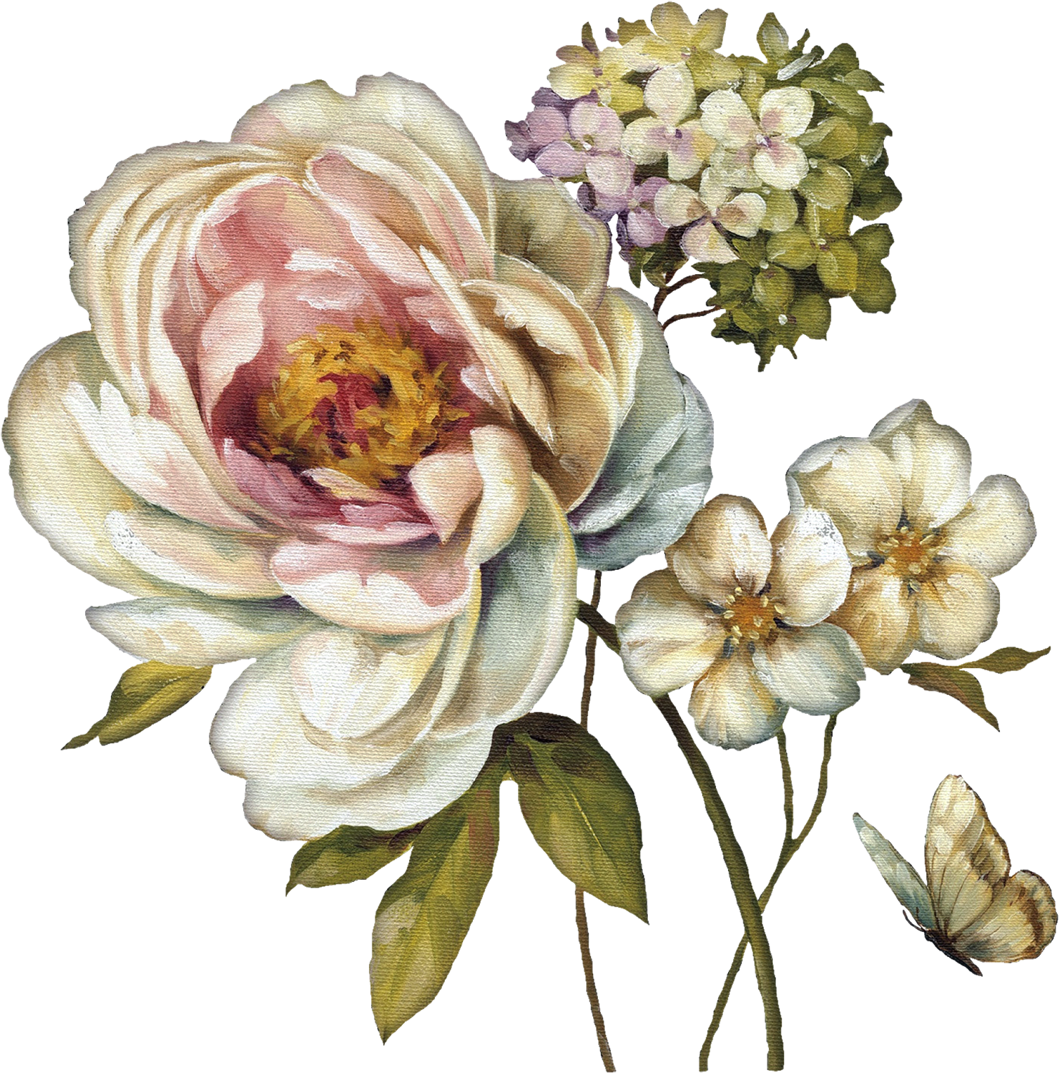 Lisa Audit Painting 21 A Siyah C%c4%b1cek G%c3%bczel - Artland Lisa Audit: Blumen Iii (1600x1598)