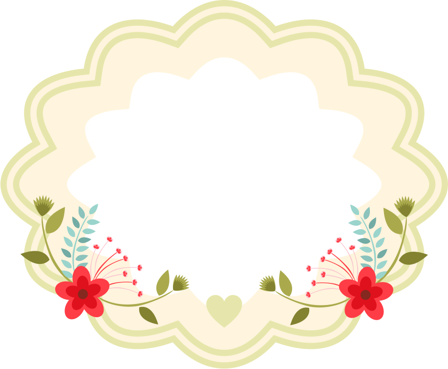 Digital,templates,lojas Vitrual - Frame Floral Png (917x755)