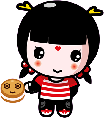 Cartoon Q-version Software Wallpaper - Cartoon Q-version Software Wallpaper (457x560)