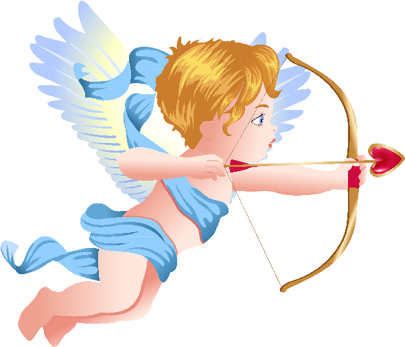 Girl Clipart Cupid - Angel Vector (600x600)
