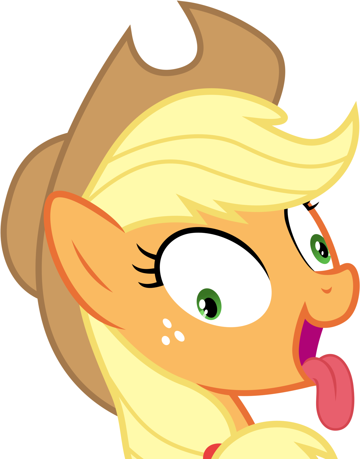 Really Silly Applejack By Magister39 - Silly Applejack (1600x1959)