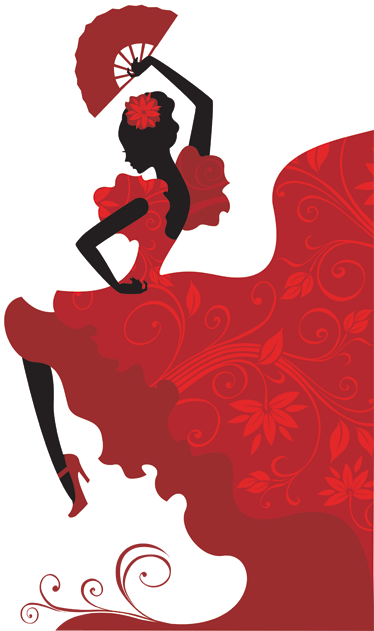 El Sábado 23 De Abril, A Partir De Las 7 De La Tarde - Feria De Abril Dibujos (374x631)